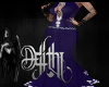 rachel dress purple