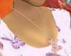 pink bunny necklace