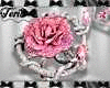 Pink Rose Necklace