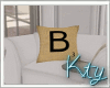K. Scrabble Pillow; B 