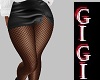 GM leather/fishnet blk