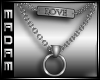 -M- Love Ring Necklace M