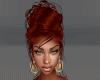 Lali - red hair bun
