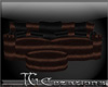 {TG} Snuggle Sofa-Brown