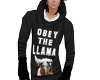 Obey The Llama Hoody