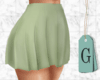 G. Pleated Skirt Mint