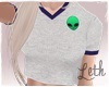 [L] Alien Crop Tee