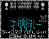 DJ Cyan Sword Light ✔ 