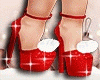 Christmas glitter shoes