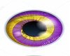 M-Purple/Yllw Twirl Eyes