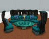 Aqua couch n chair/poses