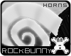 [rb] Curly Horns White