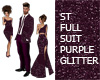 ST FULL PURPLE GLITTER