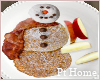 Xmas Snowman Pancake