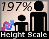 Scale Height 197% F