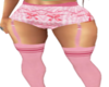 pink bow shorts
