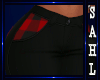 LS~RL RED/PLAID PANTS