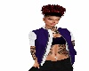 STEM Purple White Jacket