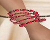red/blk right bracelet