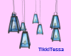 Pretty Blue Lamps 