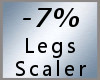 Legs Scaler -7% M A