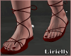 >L  Red  Sandal New