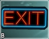 Neon Exit Sign