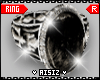 ! A Aizen Black Gem Ring