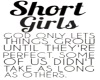 Short Girls Shirt
