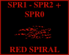 Red Spiral DJ Light