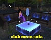 Club neon sofa
