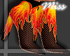 MD♛Flame Boots