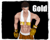 White/Gold Boxing Towell