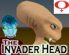 Invader Head -Fem Fangs