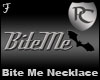 Bite Me w/Bat Necklace