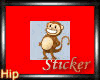 [HB] Monkey Sticker
