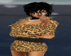 cheetah nighclub dress