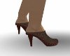 high heels brown