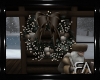 Winter Cabin Wreath
