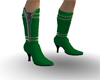 Space Suit Boots Green