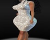 A19~White Crochet Dress