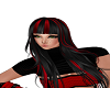 sassy red blk with bangs