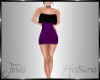 Jos~  Purple Cam Dress