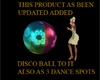 3DANCESPOTS N DISCO BALL