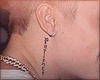 P| JB's neck tat