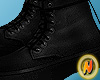 ! Platform Black Boot