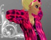 Leopard Faux Fur [pink!]
