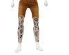 SHORTS BERMUDA JEANS TAT
