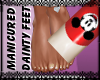 Manicured Feet Mickey 3
