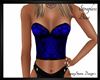 Strapless Top ~ Blue
